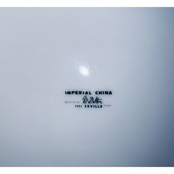 "IMPERIAL CHINA" "W DALTON" "WHITNEY" LOT of 13 PIECES 1x 12in 7x10in 7x 6 1/2in - Picture 3 of 6